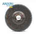 4-1/2"*7/8" High Quality Aluminum Alloy Polishing Ceramic Grain Flexible Flap Disc Made in China